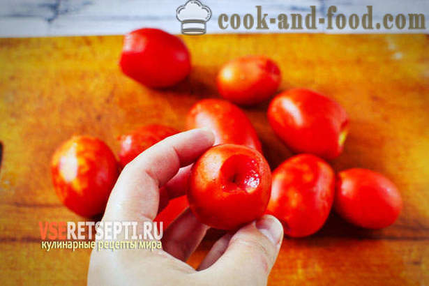 Nakladaná paradajky Fast Food
