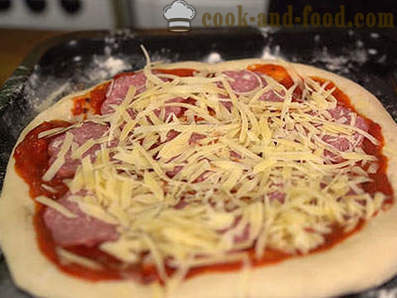 Pizza s klobásou - najjednoduchšie recept