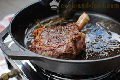 Hovädzí steak na panvici receptu