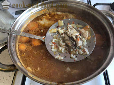 Ako variť polievku s kuracím kharcho
