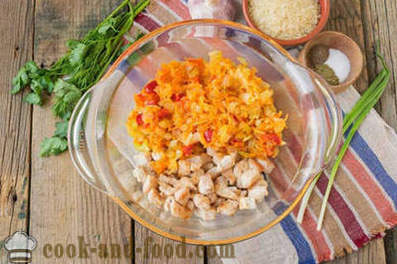 Zeleninový guláš s ryžou a kuraťom