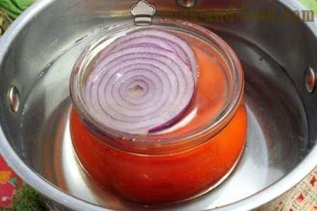 Recept polotovar z paradajok a cibule
