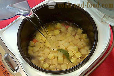 Ako variť zemiakovú polievku multivarki
