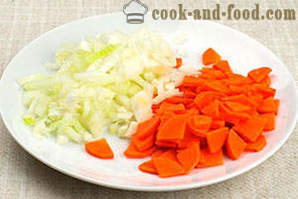 Zeleninová polievka s mäsom a ryžou