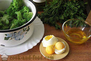 Jednoduchý recept brokolica s vaječným olejom