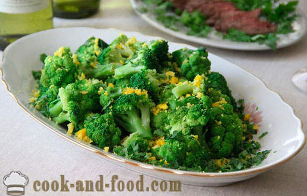 Jednoduchý recept brokolica s vaječným olejom