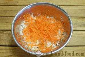 Vitamín šalát z kapusty a mrkvu
