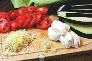 Pečený baklažán s paradajkami a syrom