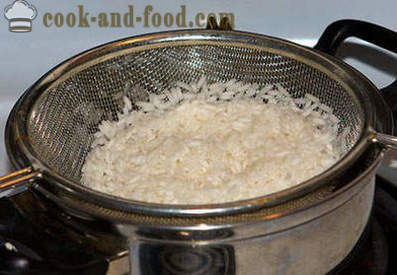 Mlieko ryžová kaša - krok za krokom recept