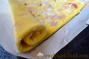 Roll of omeletu so syrom