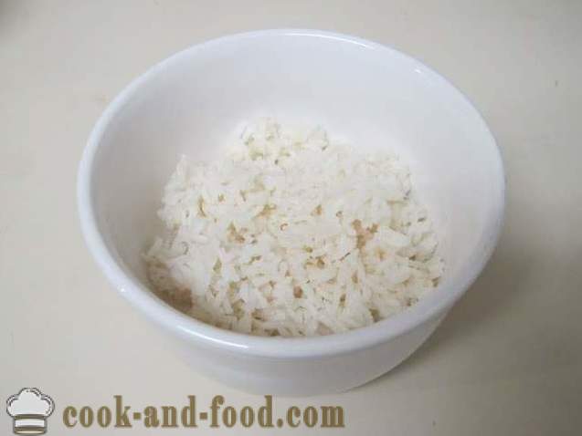 Rice polievka s kapustou a mletým mäsom