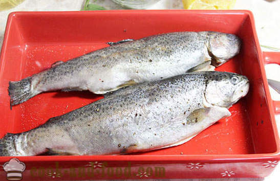 Pečený ryby v rúre