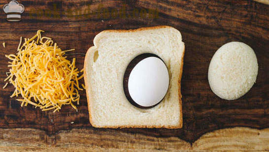 Francúzsky toast s vajíčkom a syrom