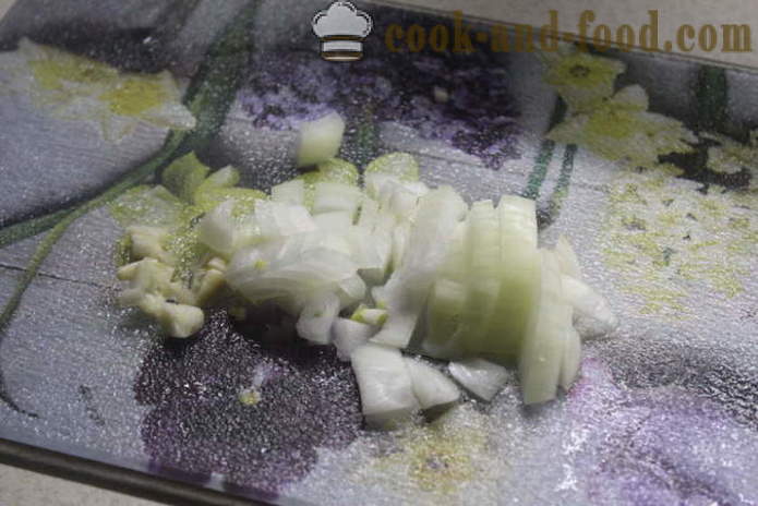 Polievka s krabie tyčinky a zelenina - Ako variť s krabie tyčinky, krok za krokom recept fotografiami m