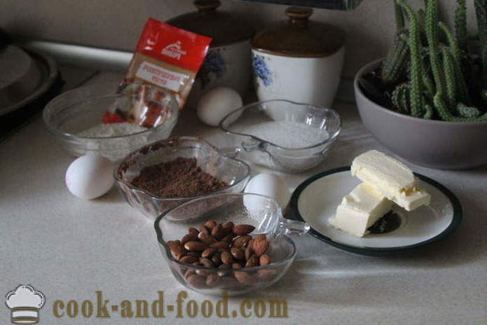 Čokoládová torta s celými hrušky - ako robiť čokoládová torta s hruškou doma krok za krokom recept fotografiách