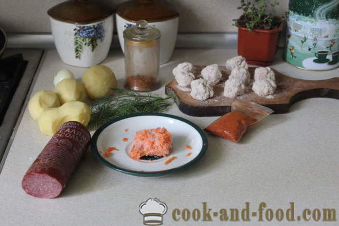 Zemiaky v hrnci v rúre - ako lahodné pečené zemiaky v hrnci, s krok za krokom recept fotografiách