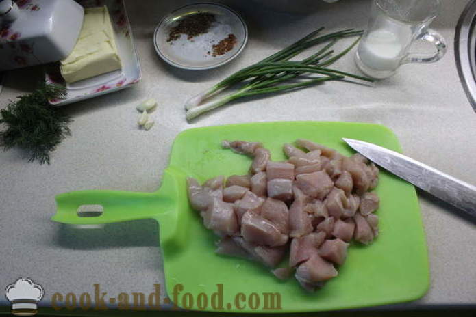 Karbonátok polievka z mletého kuracieho mäsa - ako sa robí karbonátky z mletého mäsa polievky, krok za krokom recept fotografiách