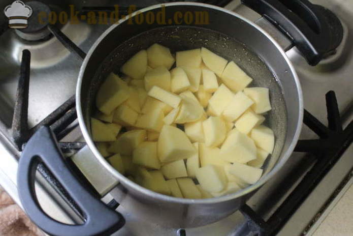 Slovenská zemiaková s hubami - ako variť česká polievka s hubami, krok za krokom recept fotografiách