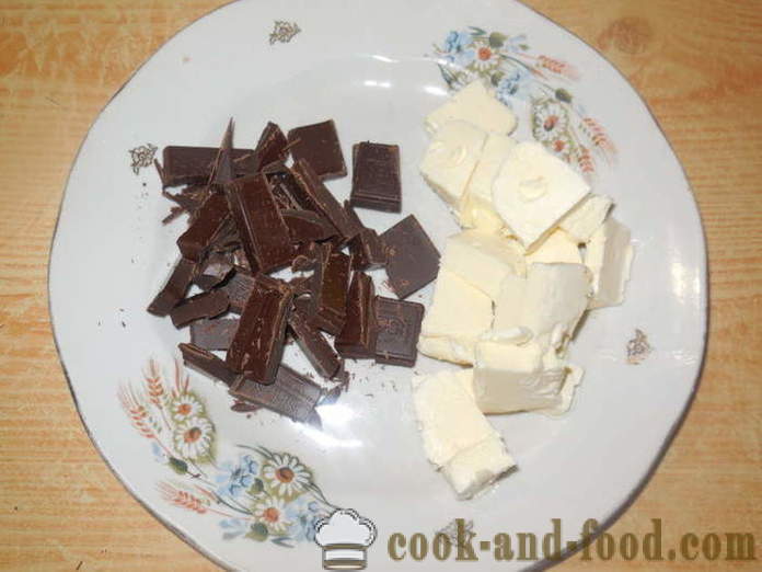 Domáce čokoládový torta s kondenzovaným mliekom zemiakov - ako variť tortu zemiaky krok za krokom recept fotografiách