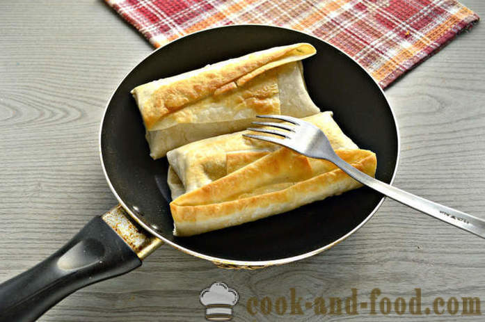 Párky v pita chleba so syrom a majonézou - ako robiť klobásu na pita chlieb, krok za krokom recept fotografiách
