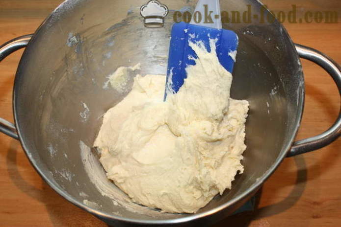 Sušienka lepené náplň - ako variť sušienky s náplňou krok za krokom recept fotografiách