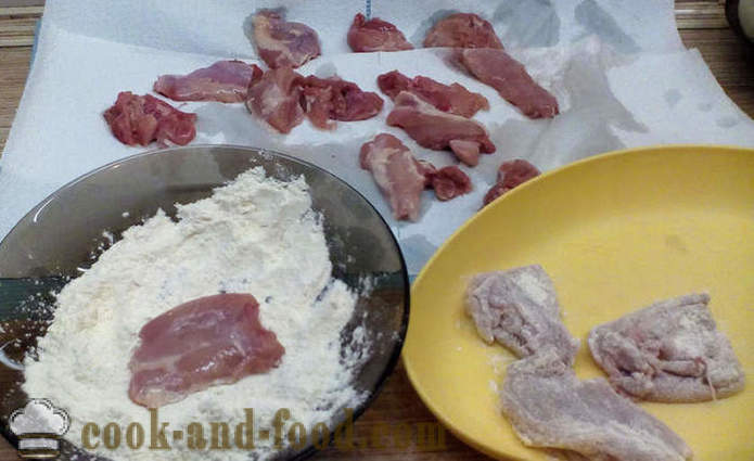 Chutné pečené zemiaky v rúre - ako variť pečienka so zemiakmi, mäsom a hubami, krok za krokom recept fotografiách