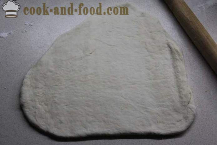 Cesnakový chlieb doma - ako sa robí cesnakový chleba v peci, s krok za krokom recept fotografiách