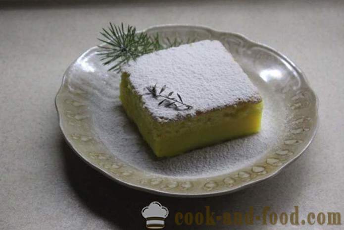 Clever Pie Cake - ako sa pečie tortu v rúre pre inteligentné krok za krokom recept fotografiách