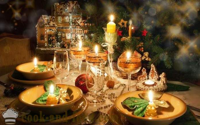 Tvorba silvestrovský stôl Rok Psa - slúžiť ako novoročné stola v roku 2018