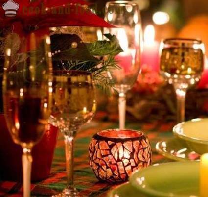 Servírovanie a stolové dekorácie na Silvestra 2018 - predstavu o tom, ako vyzdobiť vianočný stôl na rok Psa vlastnými rukami