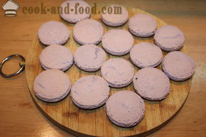 Cookies makarons vkusne levandule - ako makarons doma krok za krokom recept fotografiách