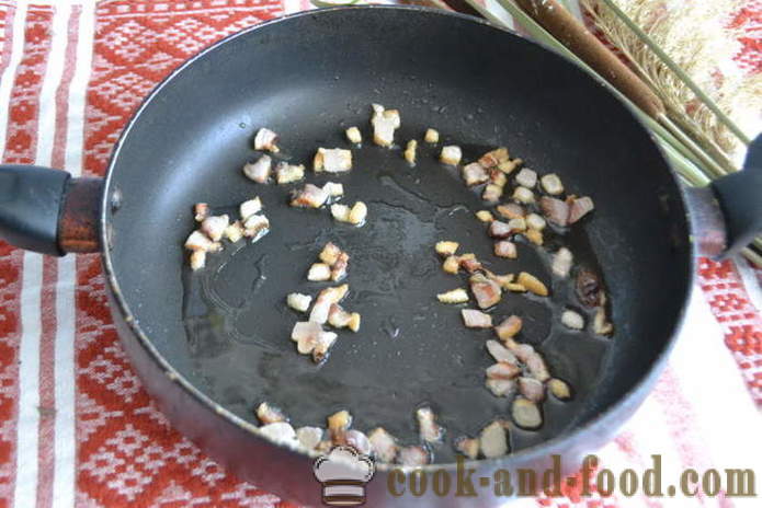 Lahodný zeleninová polievka s údeným mäsom - variť zeleninovú polievku, krok za krokom recept fotografiách