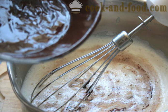 Čokoládový fondant s kvapalným centrum - krok za krokom recept s fotografiami, ako urobiť fondant doma