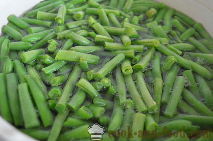 Delicious zelené fazuľa - ako variť zelené fazule, krok za krokom recept fotografiách