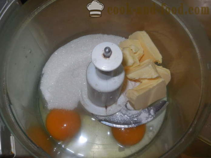 Veterné koláče s jahodami - Ako variť koláče s jahodami v rúre, sa krok za krokom recept fotografiách