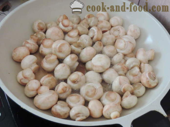 Marinované huby rýchlo - ako variť marinované huby doma krok za krokom recept fotografiách