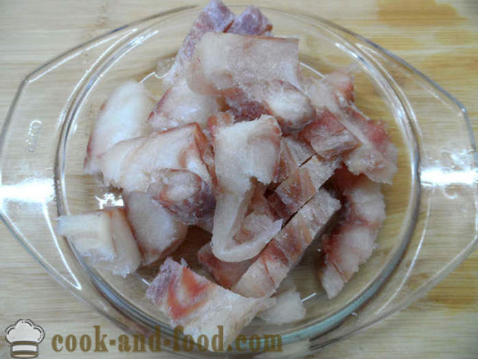 Ryby dusené so zeleninou a ryžou bočné misky - ako je rybie mäso so zeleninou multivarki krok za krokom recept fotografiách