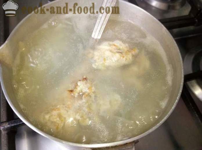Hubová polievka v Karpatsko - ako variť hríb yushku huby krok za krokom recept fotografiách