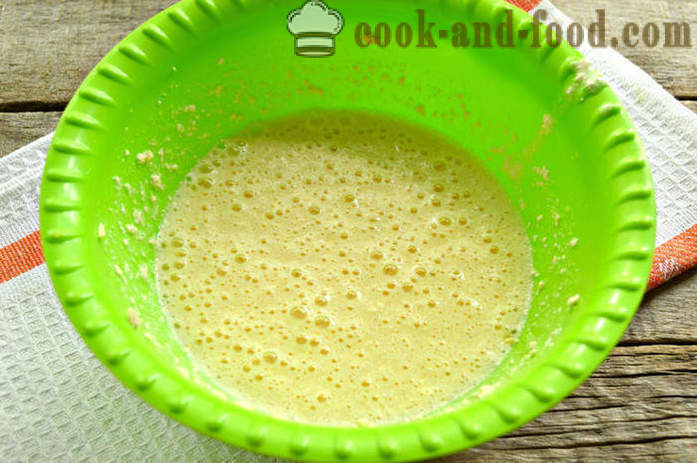 Lemon koláč na krupicu a jogurt v tvare torty - Ako sa robí Kefír manu, krok za krokom recept fotografiách