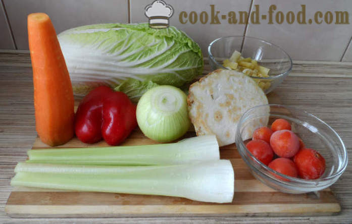 Zeler polievka pre chudnutie - ako pripraviť polievku zeleru schudnúť krok za krokom recept fotografiách