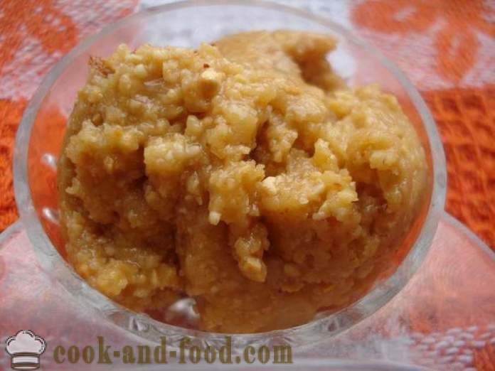 Arašidové maslo s medom - Ako sa robí arašidové maslo doma krok za krokom recept fotografiách
