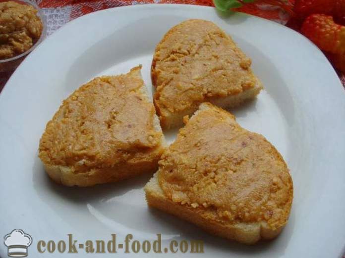 Arašidové maslo s medom - Ako sa robí arašidové maslo doma krok za krokom recept fotografiách