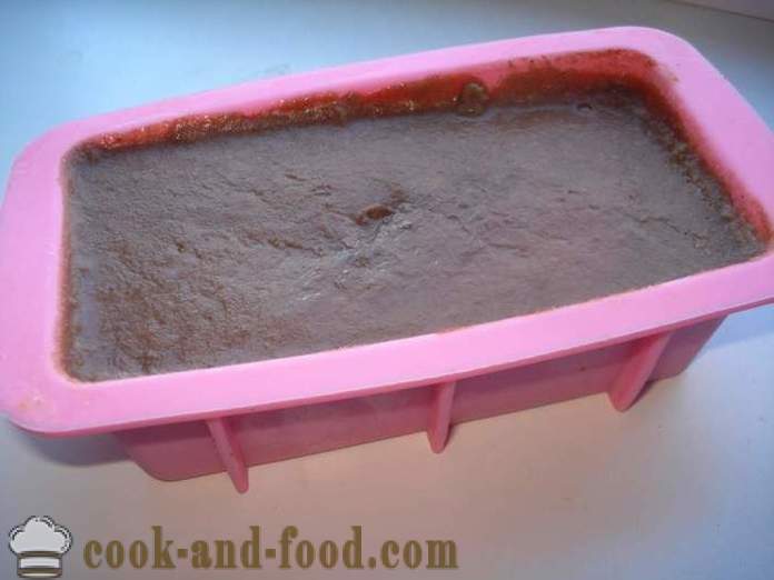 Domáca zmrzlina s kakaom a škrobu - Ako sa robí čokoládovej zmrzliny doma, krok za krokom recept fotografiách