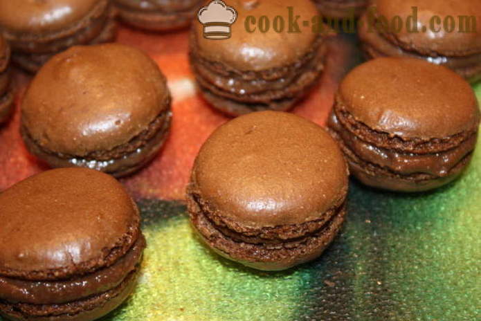 Čokoládové sušienky cestoviny - ako variť cestoviny cookies, krok za krokom recept fotografiách