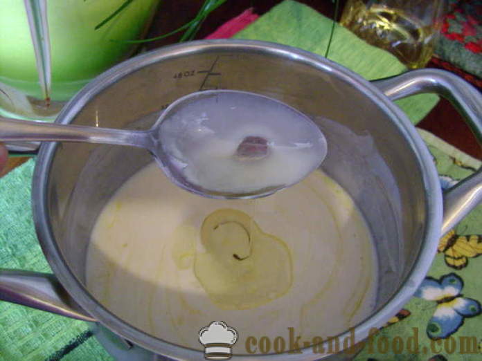 Rýchle testy na jogurt bez kvasníc - ako variť cesto na jogurt pre koláče, krok za krokom recept fotografiách
