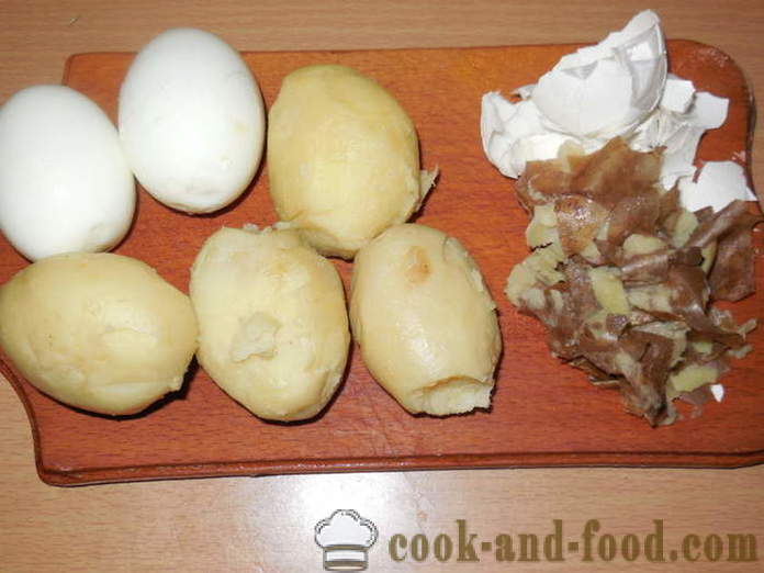 Domáce sekané mäso so zemiakmi - ako sa sekané mäso doma krok za krokom recept fotografiách