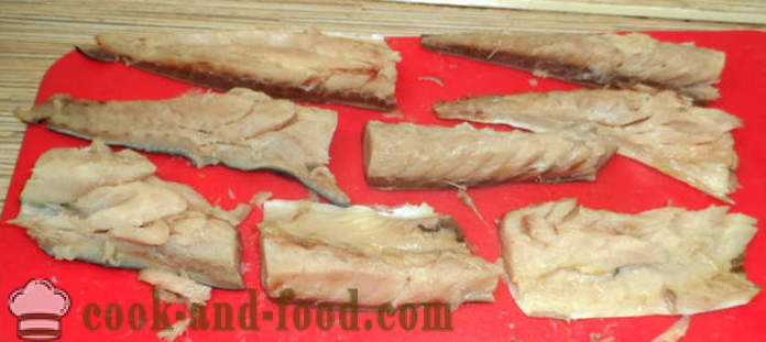 Makrela konzervy v teriyaki omáčkou na panvici - ako variť chutné vyprážané makrely krok za krokom recept fotografiách