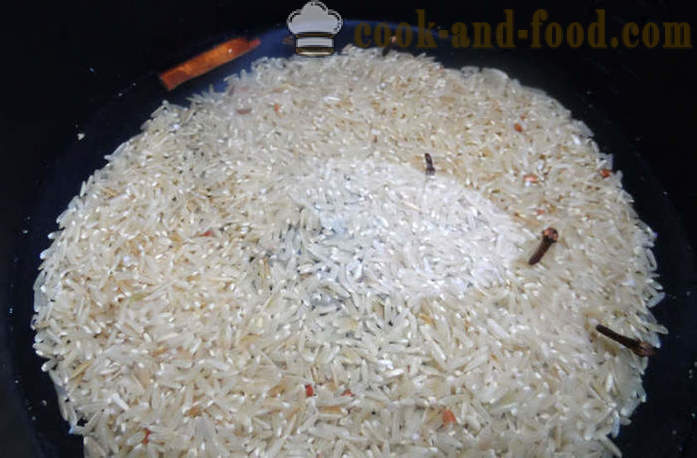 Vianočný sochivo ryža - ako sa varí sochivo na Štedrý deň, krok za krokom recept fotografiách
