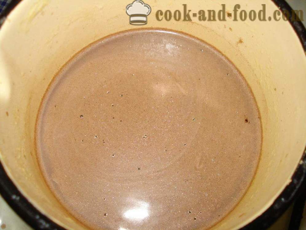 Domáce kakao s mliekom - ako variť kakao s mliekom, krok za krokom recept fotografiách