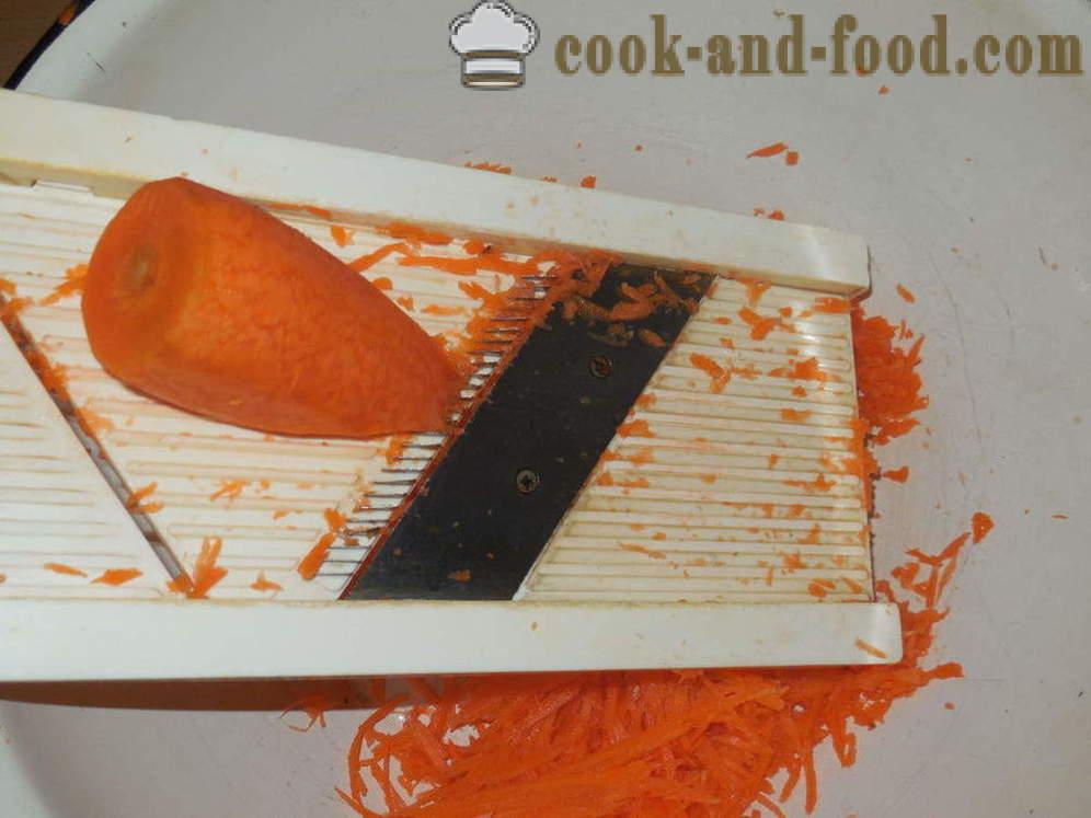 Mrkva v kórejčine - ako variť mrkva v kórejský doma krok za krokom recept fotografiách